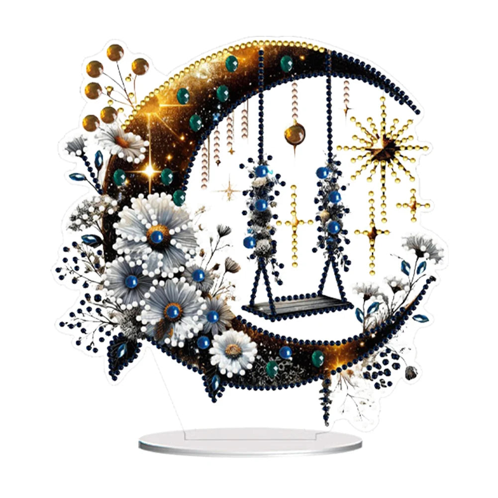 5D DIY Diamond Art Tabletop Decorations