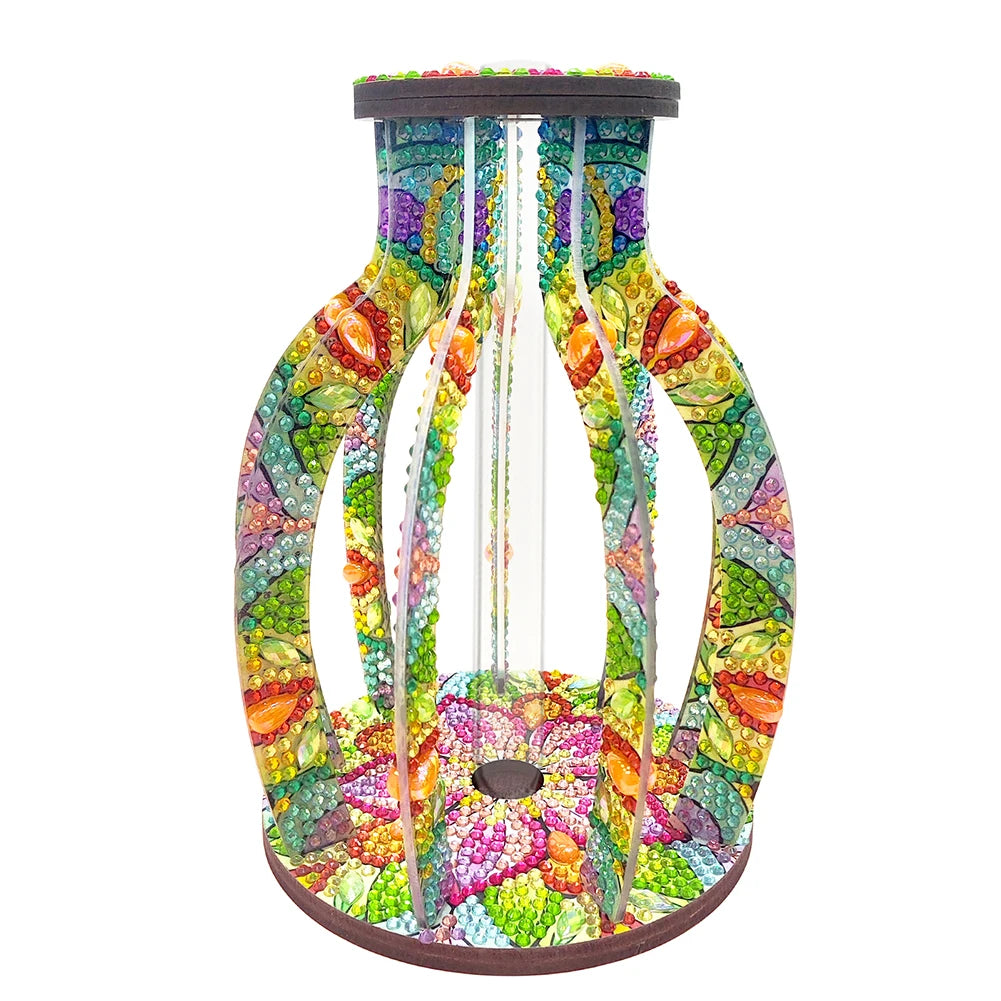 DIY 5D Diamond Art Wood Vase Kit