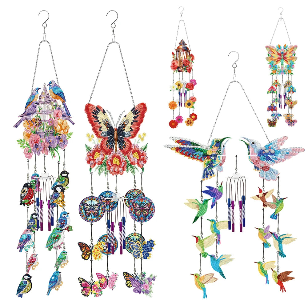 Shaped Diamond Painting Hanging Windchime