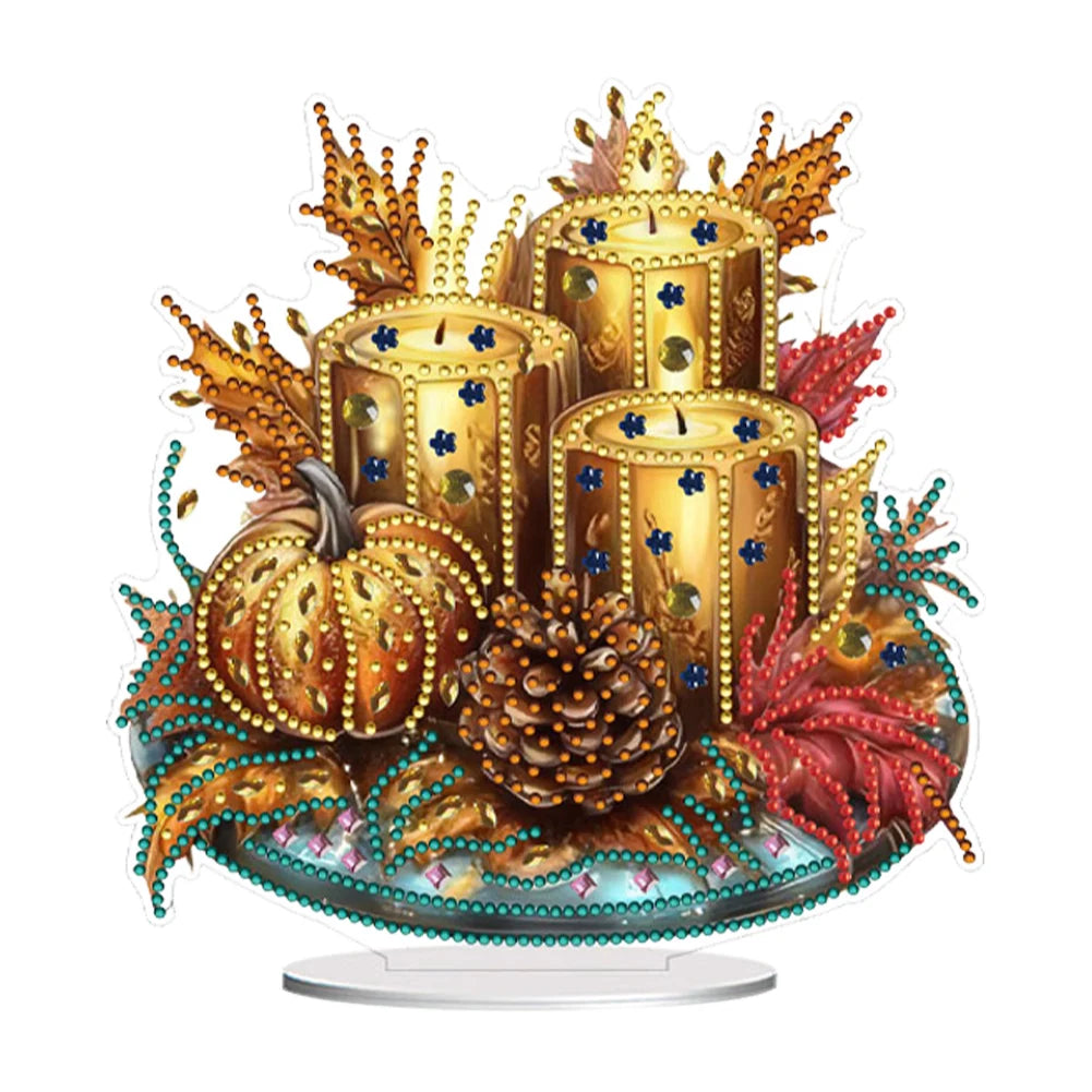 5D DIY Diamond Art Tabletop Decorations