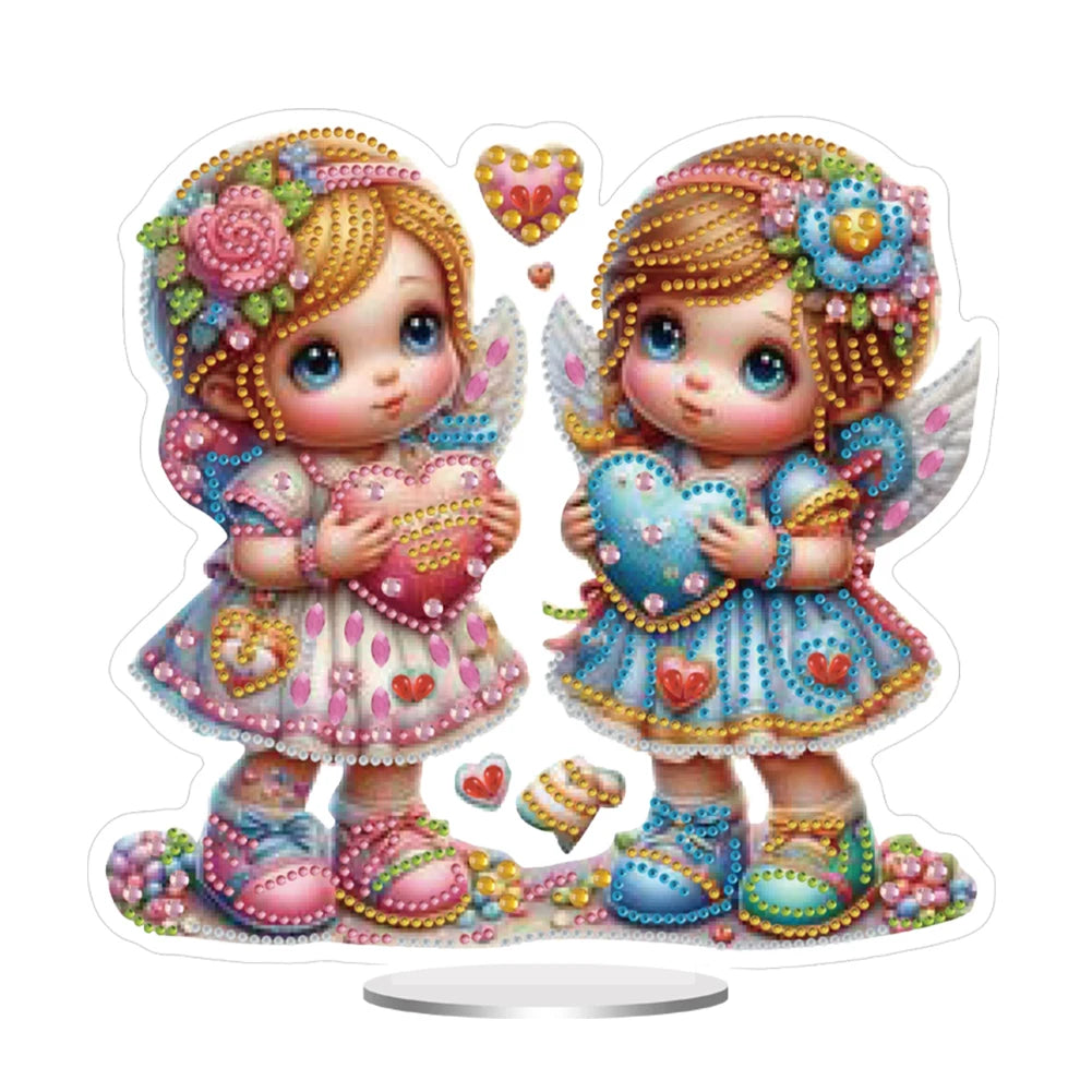 5D DIY Diamond Art Tabletop Decorations