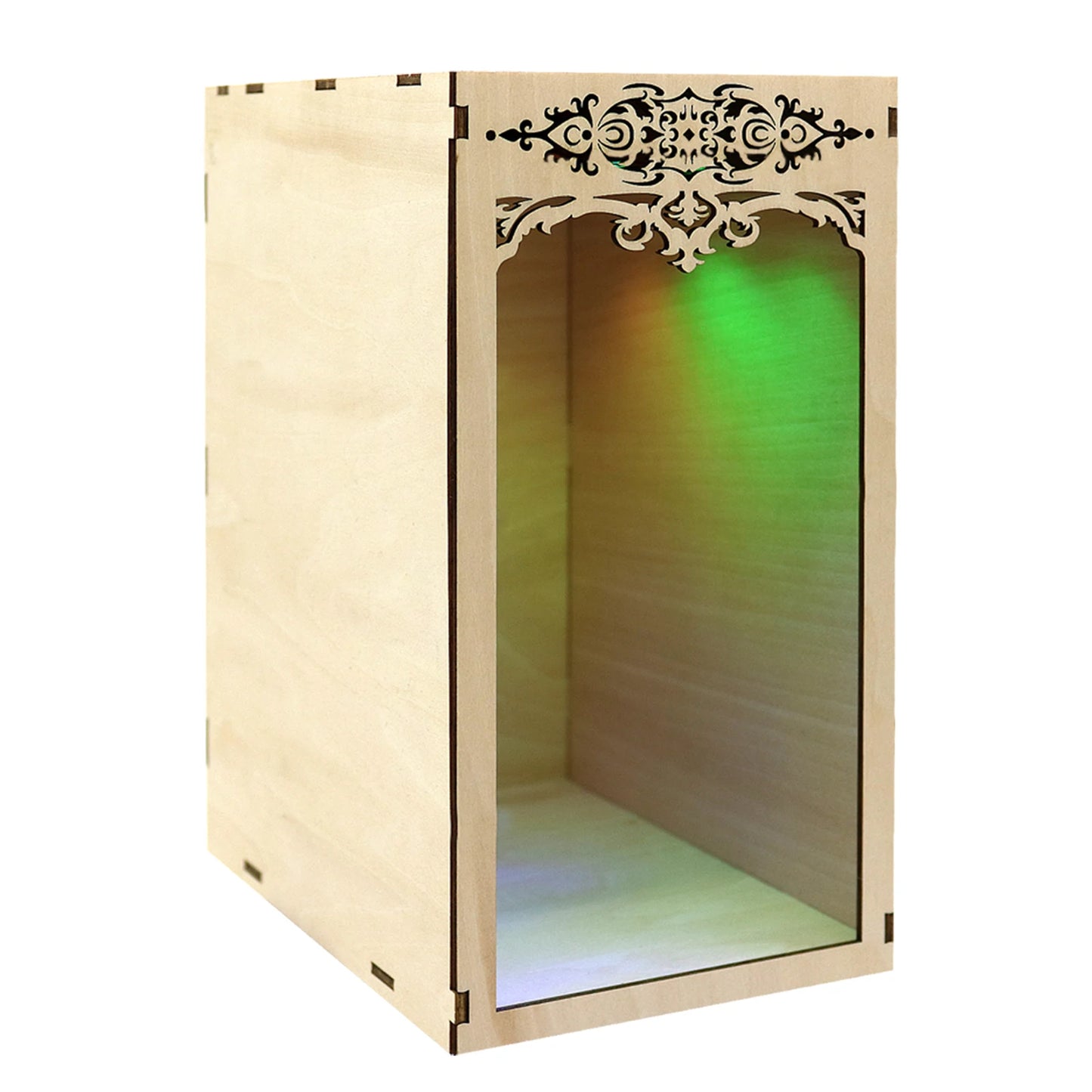 DIY Book Nook Wooden Miniature Shelf Insert Kits