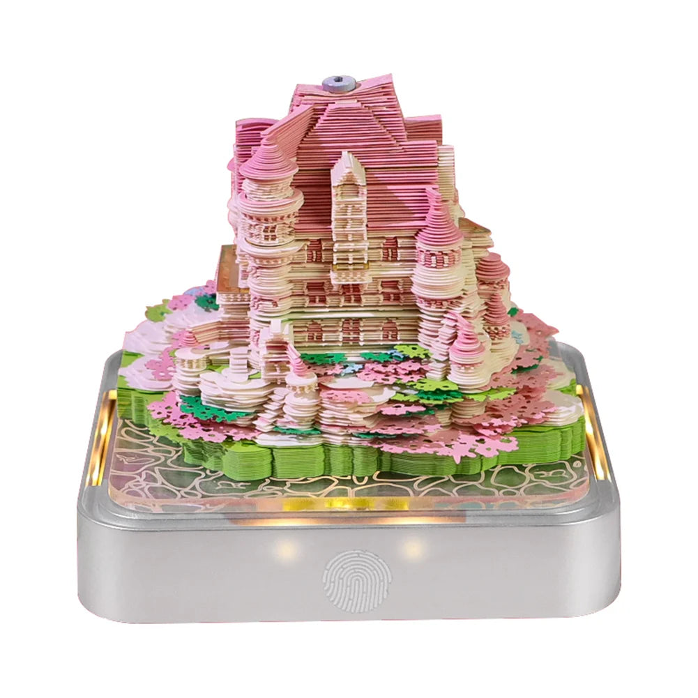 3D 2025 Tear-Away Desk Calendar Notepad