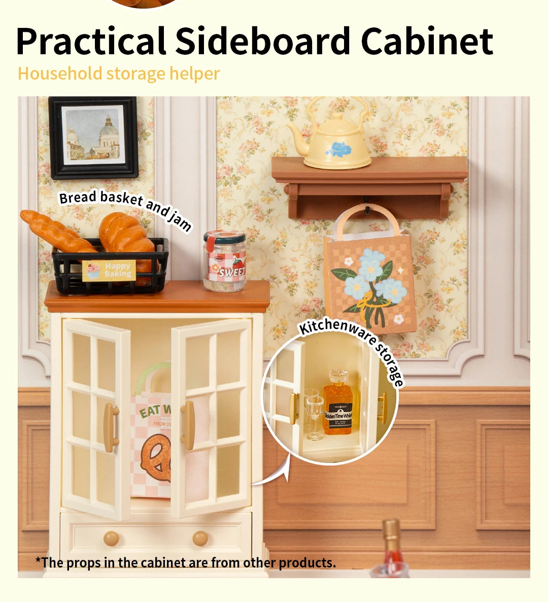 DIY Miniature Dollhouse Kit with Accessories