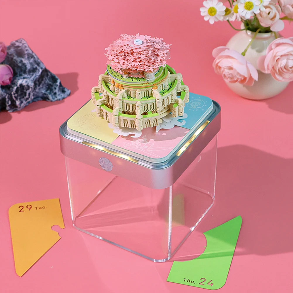 3D 2025 Tear-Away Desk Calendar Notepad