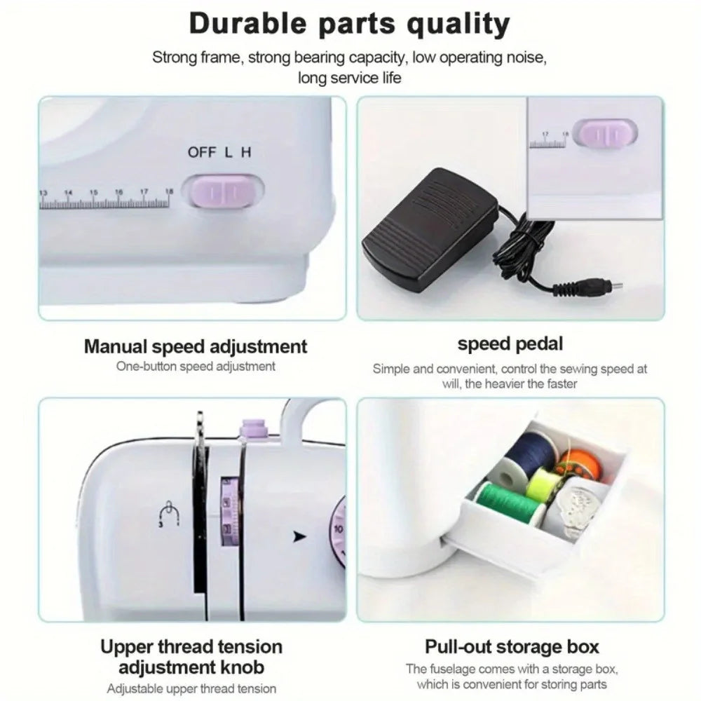 Electric Sewing Machine with Extension Table