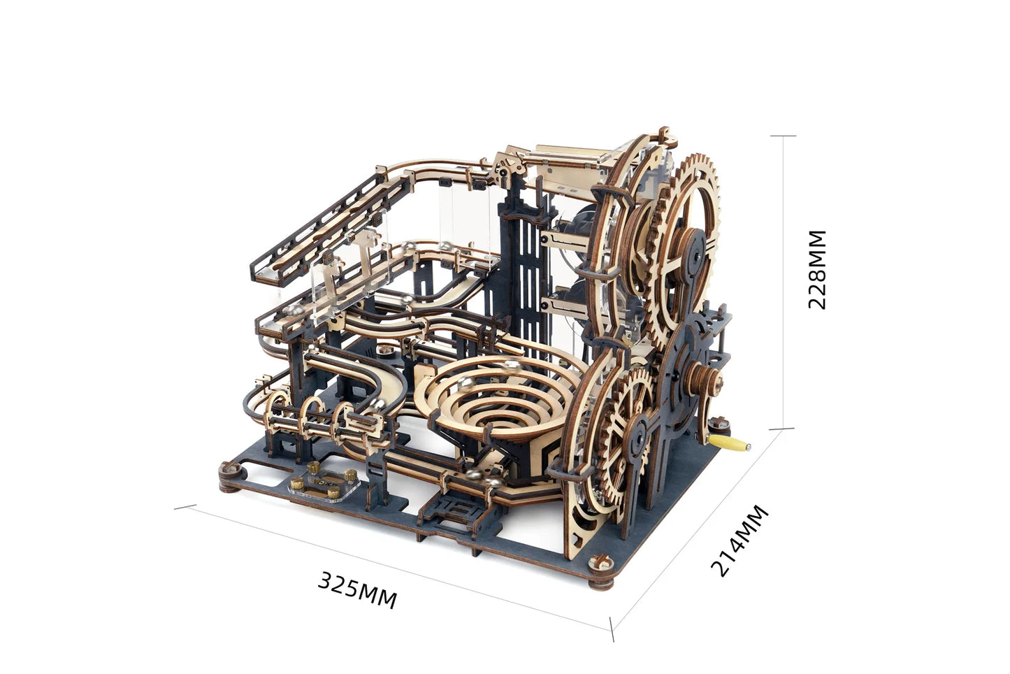 Marble Run 3D Wooden Puzzle DIY Model Kit