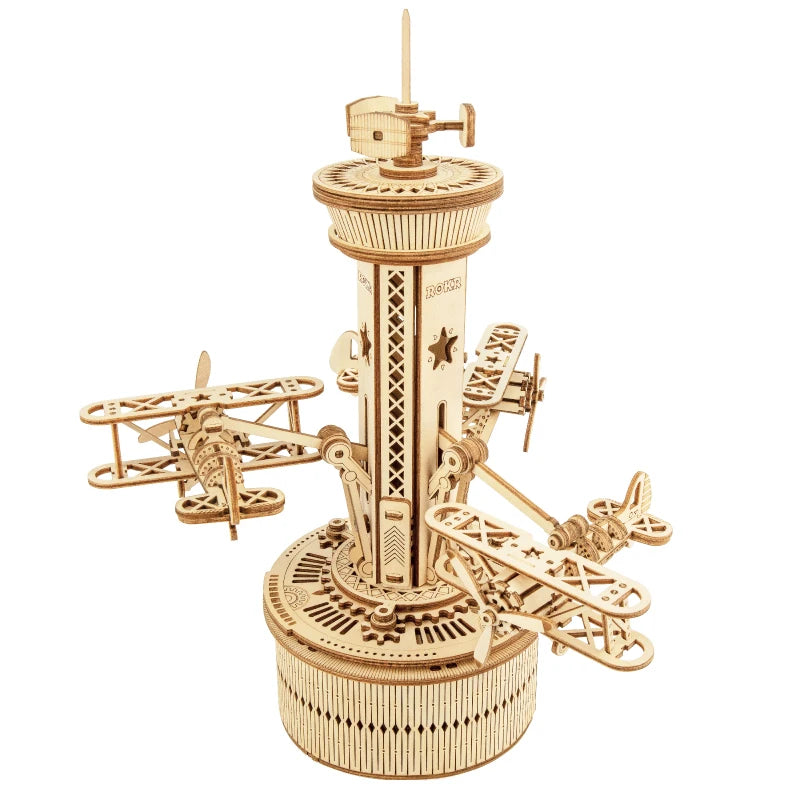 3D Wooden Puzzle Music Box Building Kit
