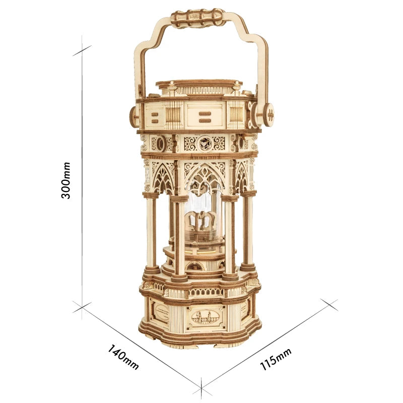 3D Wooden Puzzle Music Box Building Kit