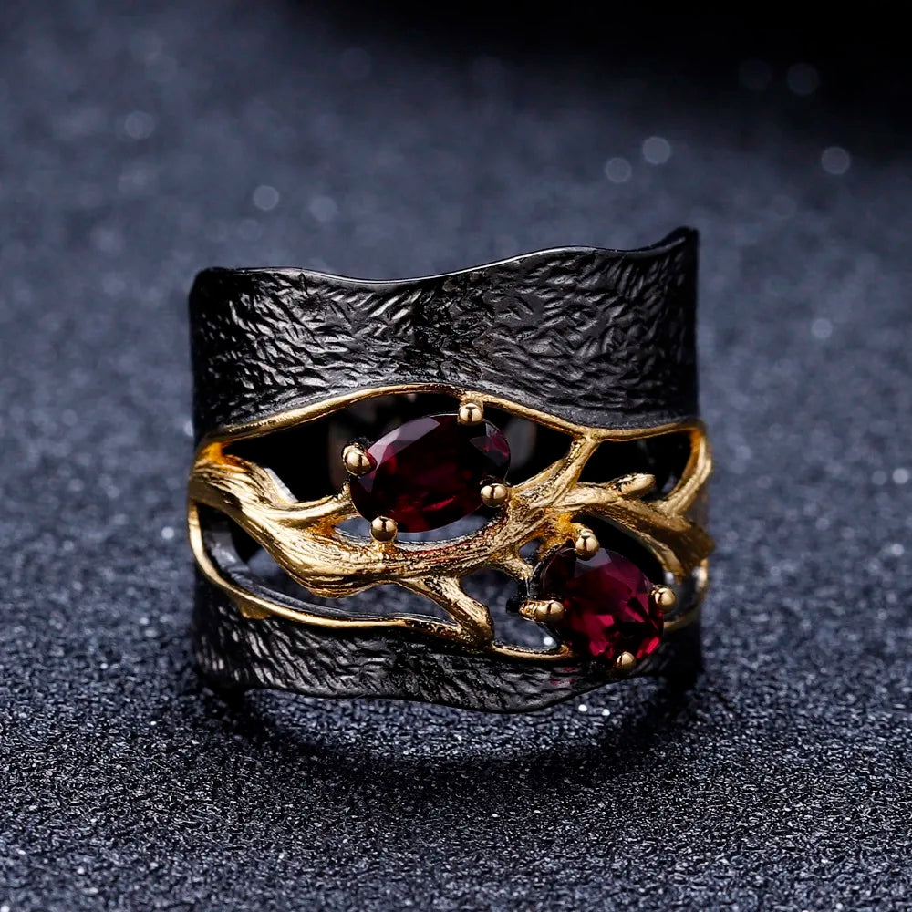 Sterling Silver Original Handmade Branch Ring