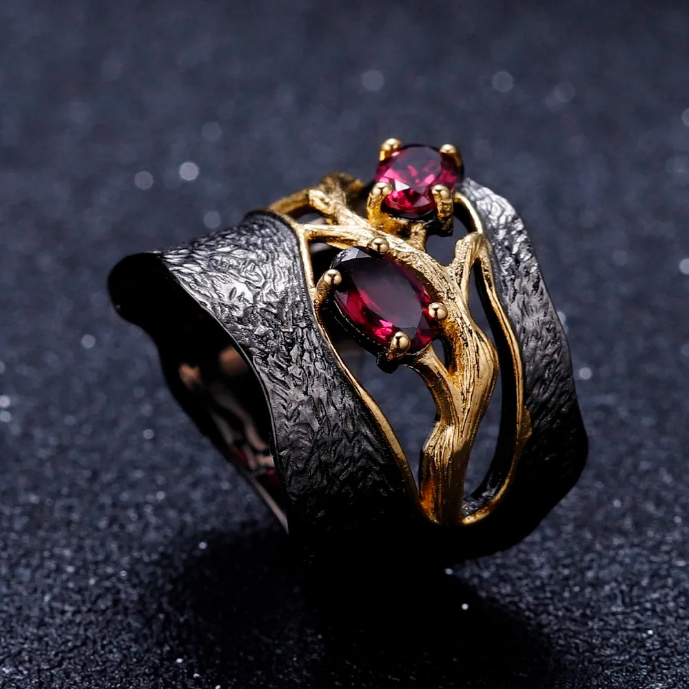 Sterling Silver Original Handmade Branch Ring