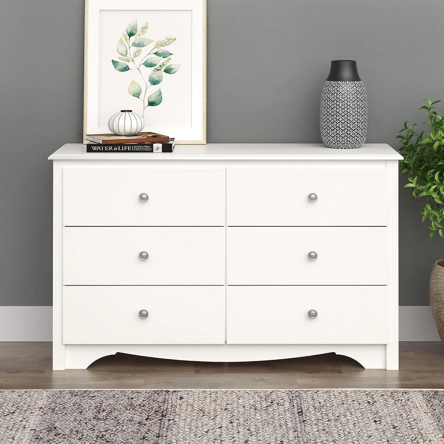 6 Drawer Dresser For Storage
