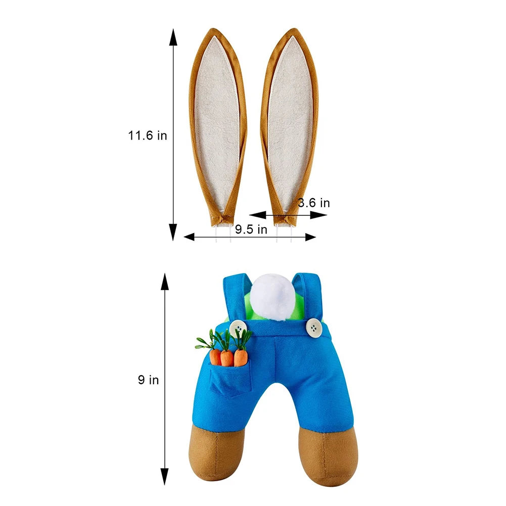 Cute Hanging Bunny Wreath Kit