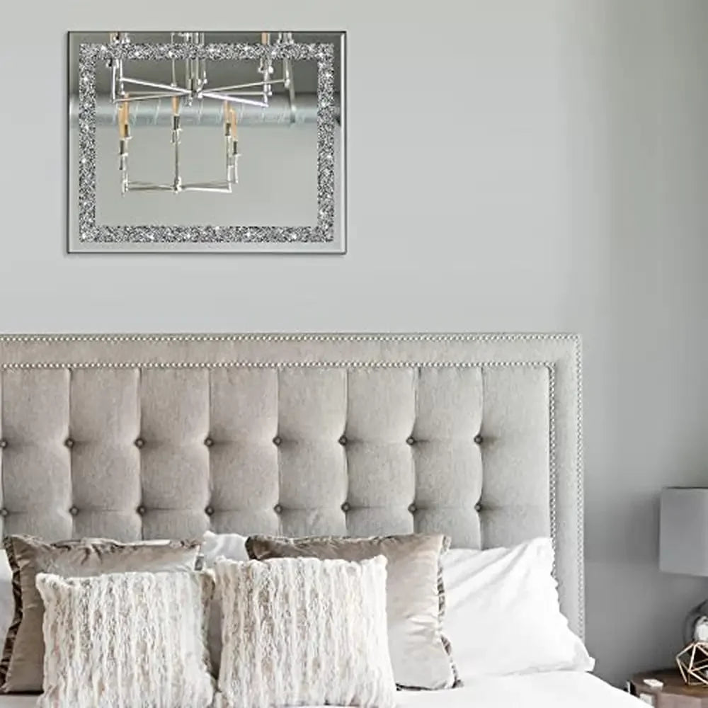 Crystal Crush Diamond  Wall Mirror