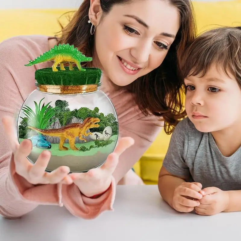 DIY Dinosaur Terrarium Kit