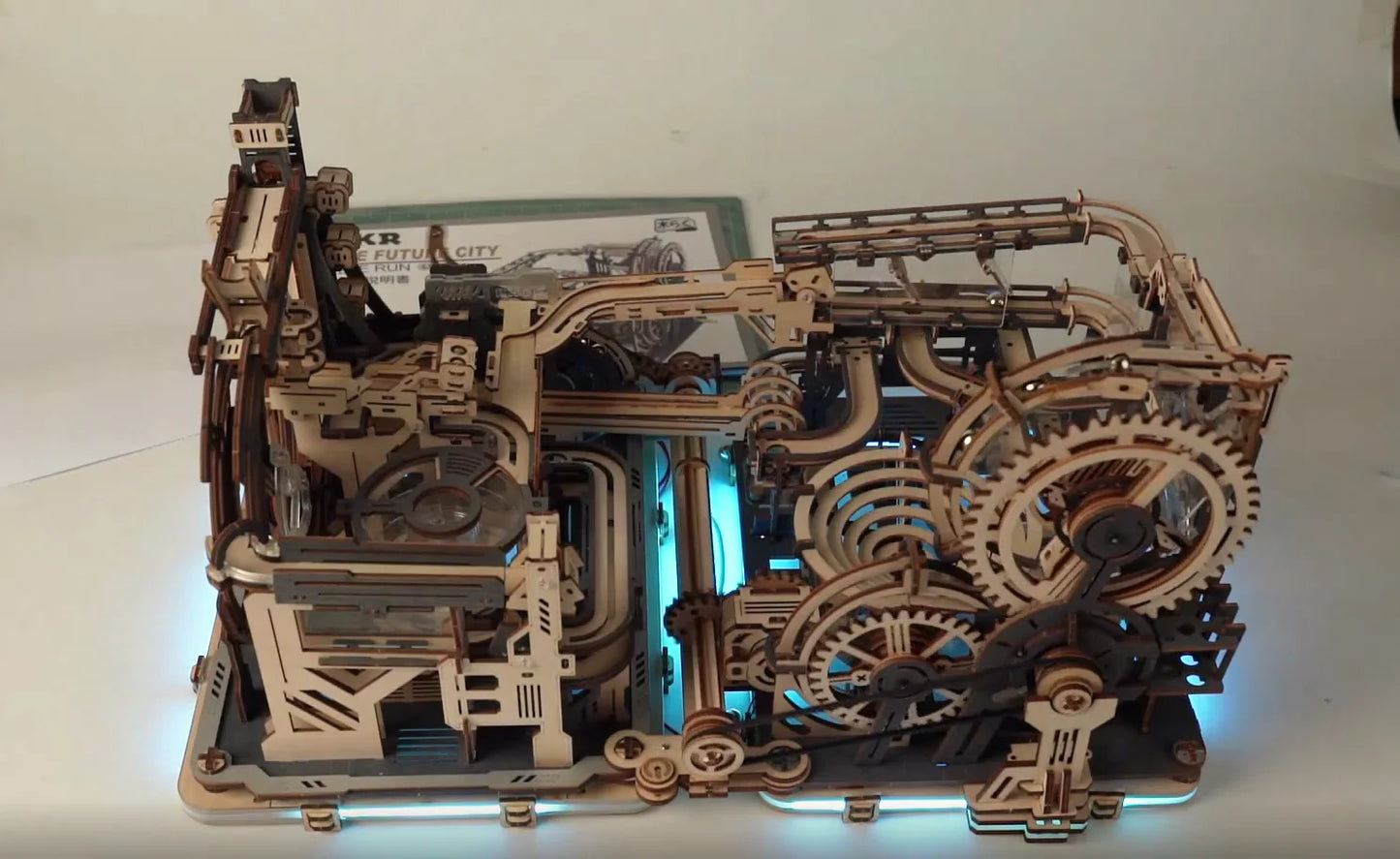Electric Marble Run with Lights