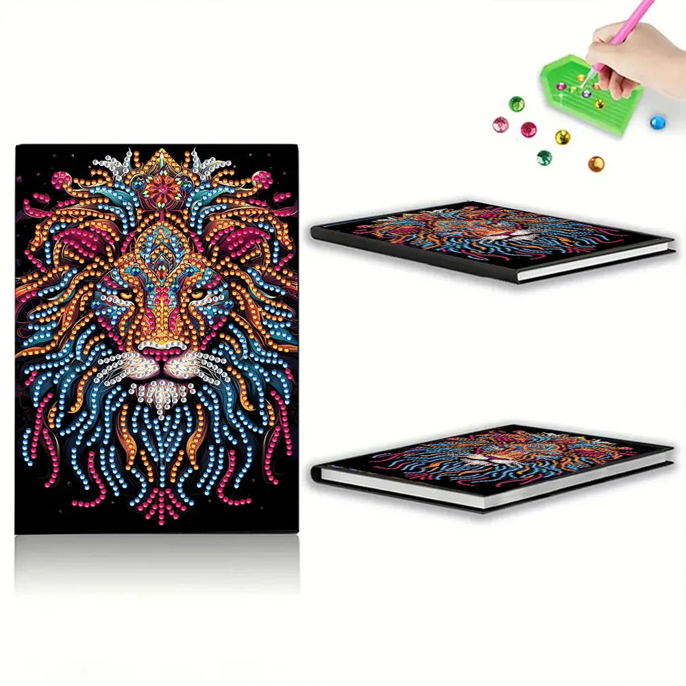 5D DIY Diamond Art Painting Notebook Kit