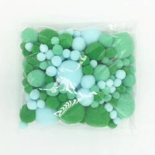 8mm-30mm 20g DIY Craft Pom Poms