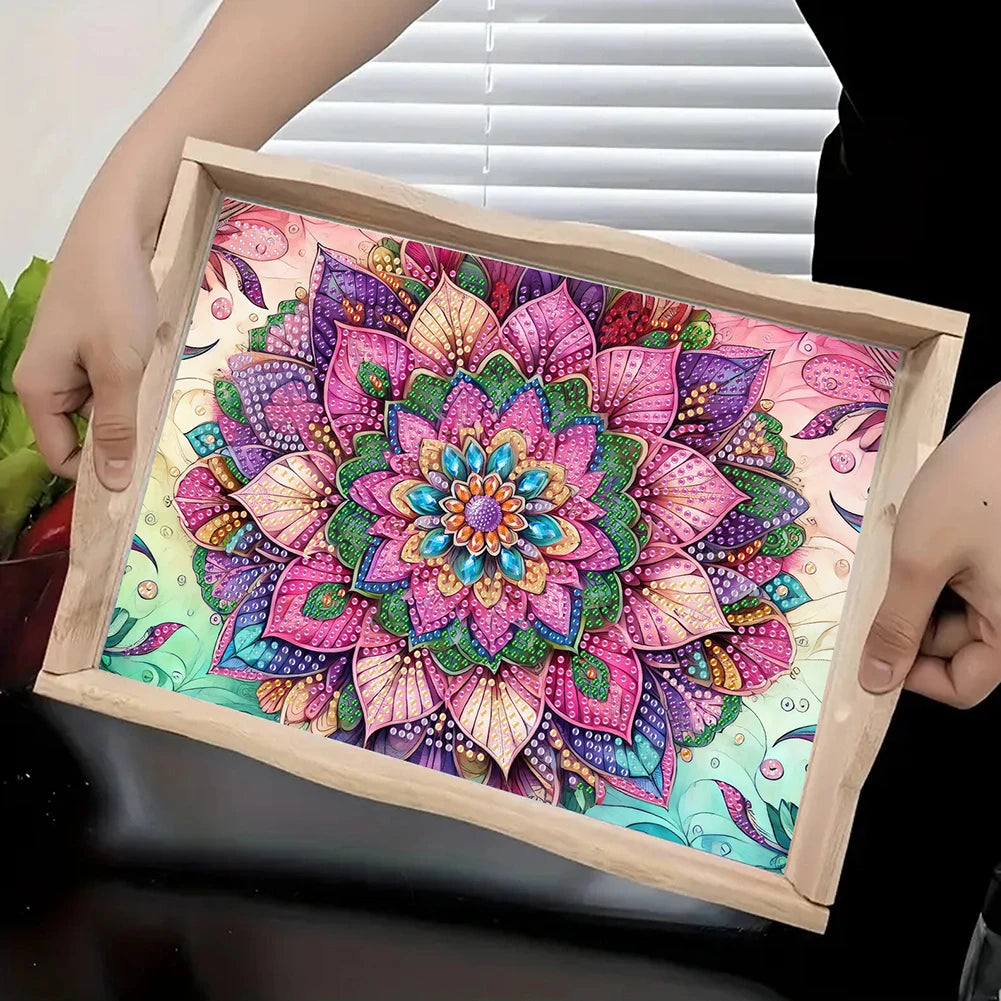 Wooden DIY 5D Diamond Painting Tray