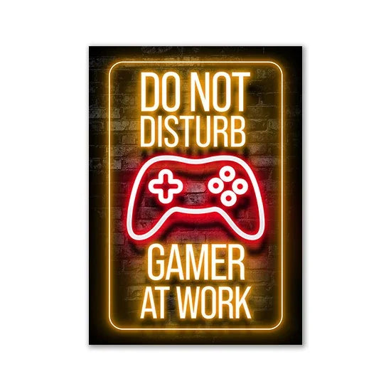 Gaming Quotes Art Posters