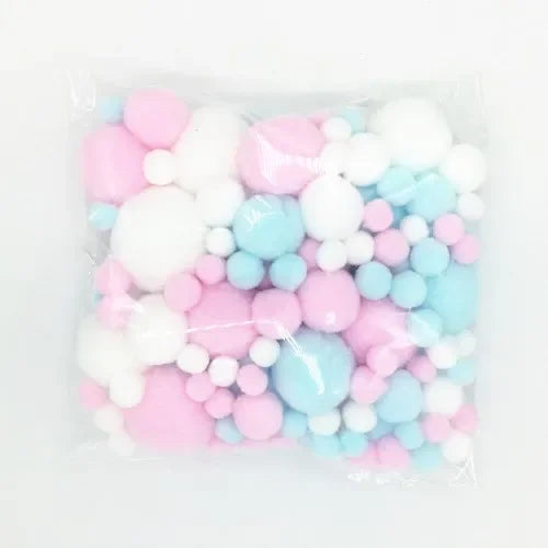 8mm-30mm 20g DIY Craft Pom Poms