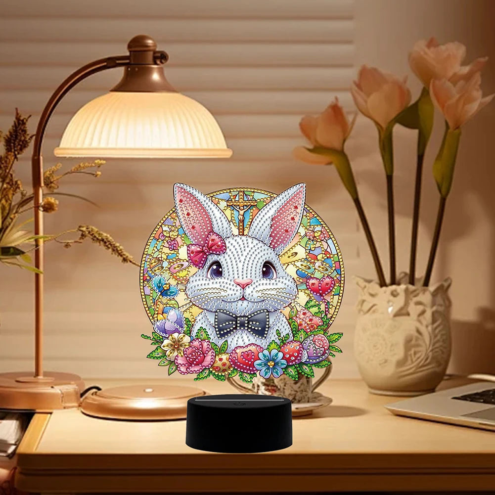 DIY Double Sided 5D Diamond Art Light