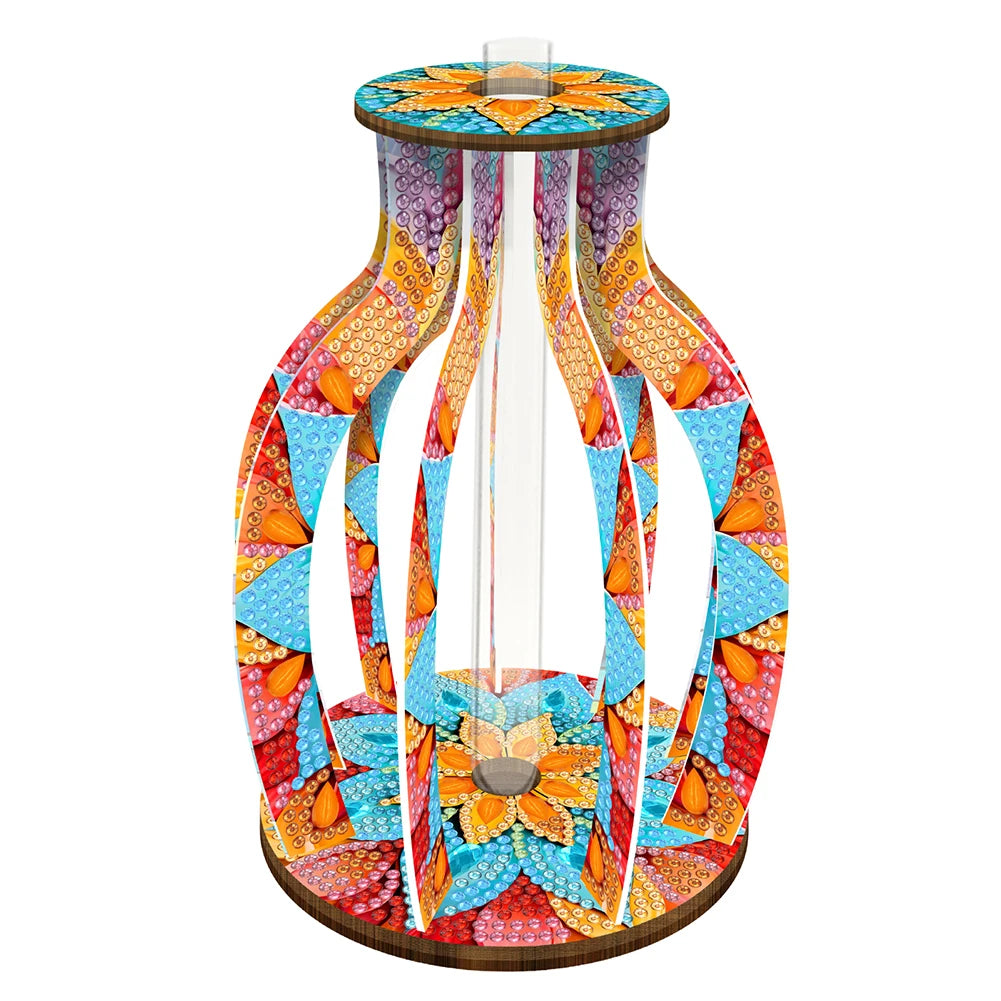 DIY 5D Diamond Art Wood Vase Kit