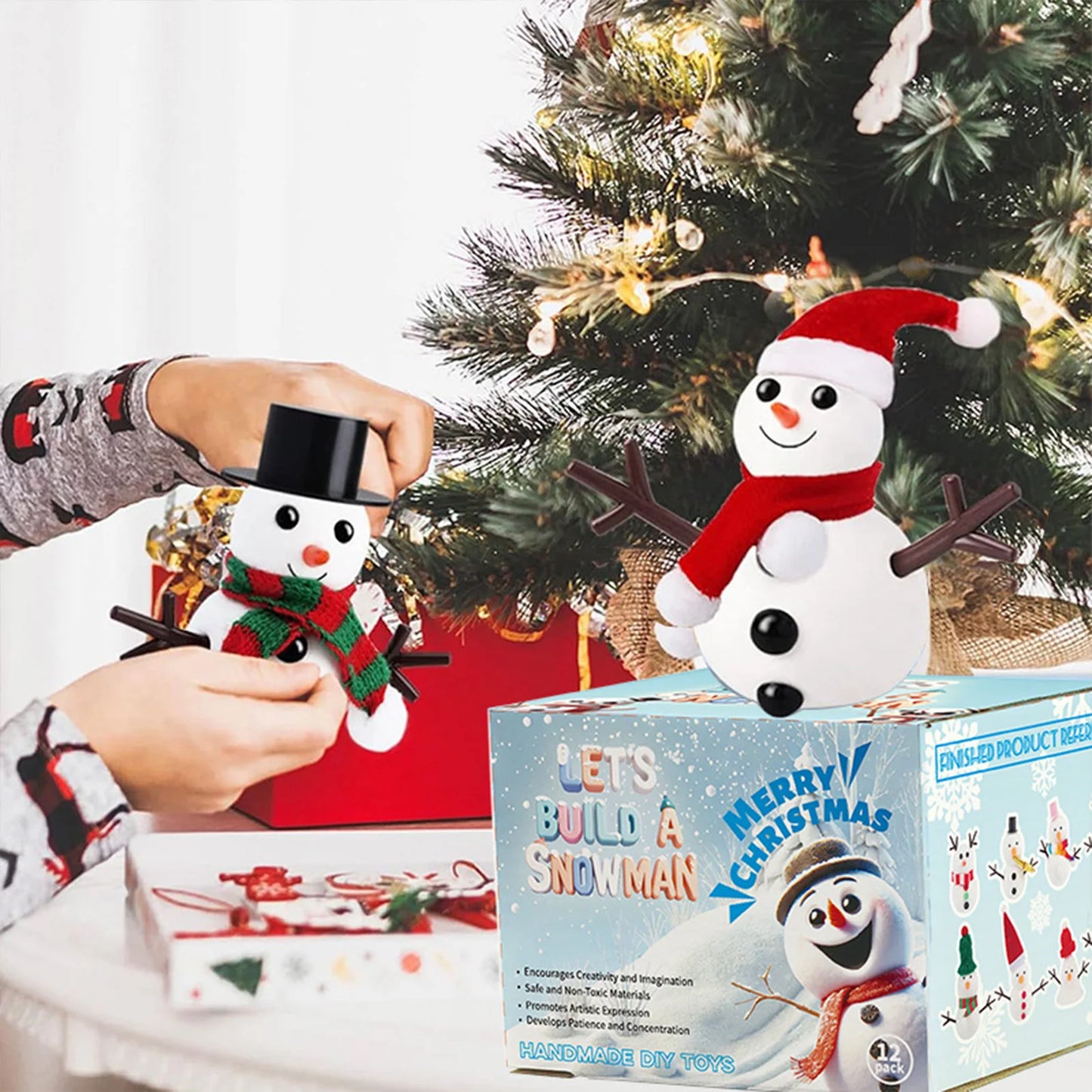 DIY Snowman Building Kit