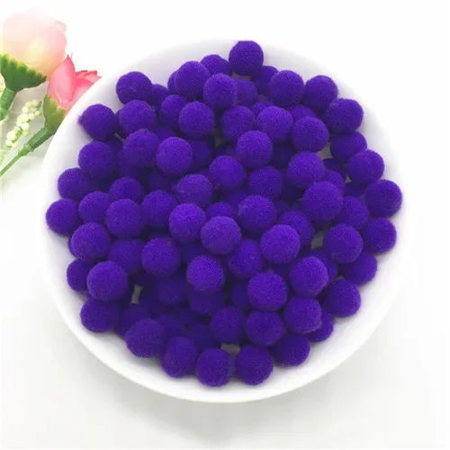 Soft Fluffy Pom Poms 8mm-30mm 10g