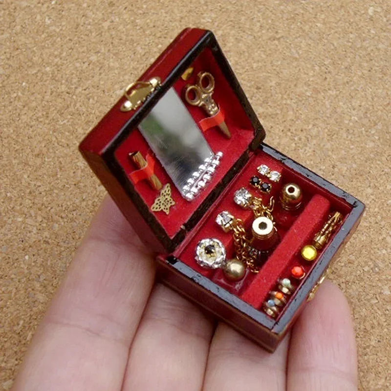 1/12 Doll House Miniature Jewelry Box