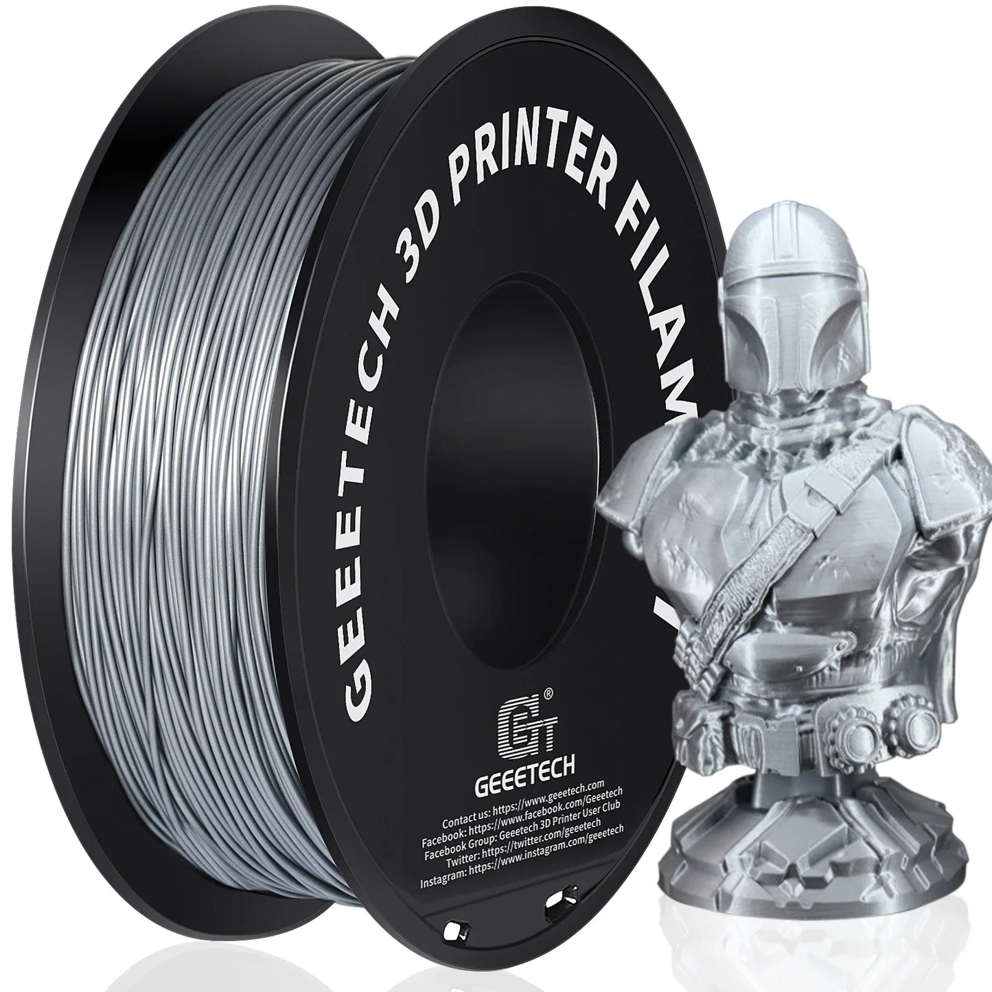 Standard PLA Filament 1kg 1.75mm 3D Printer Plastic Material