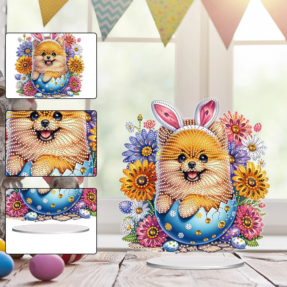 5D DIY Diamond Art Tabletop Decorations