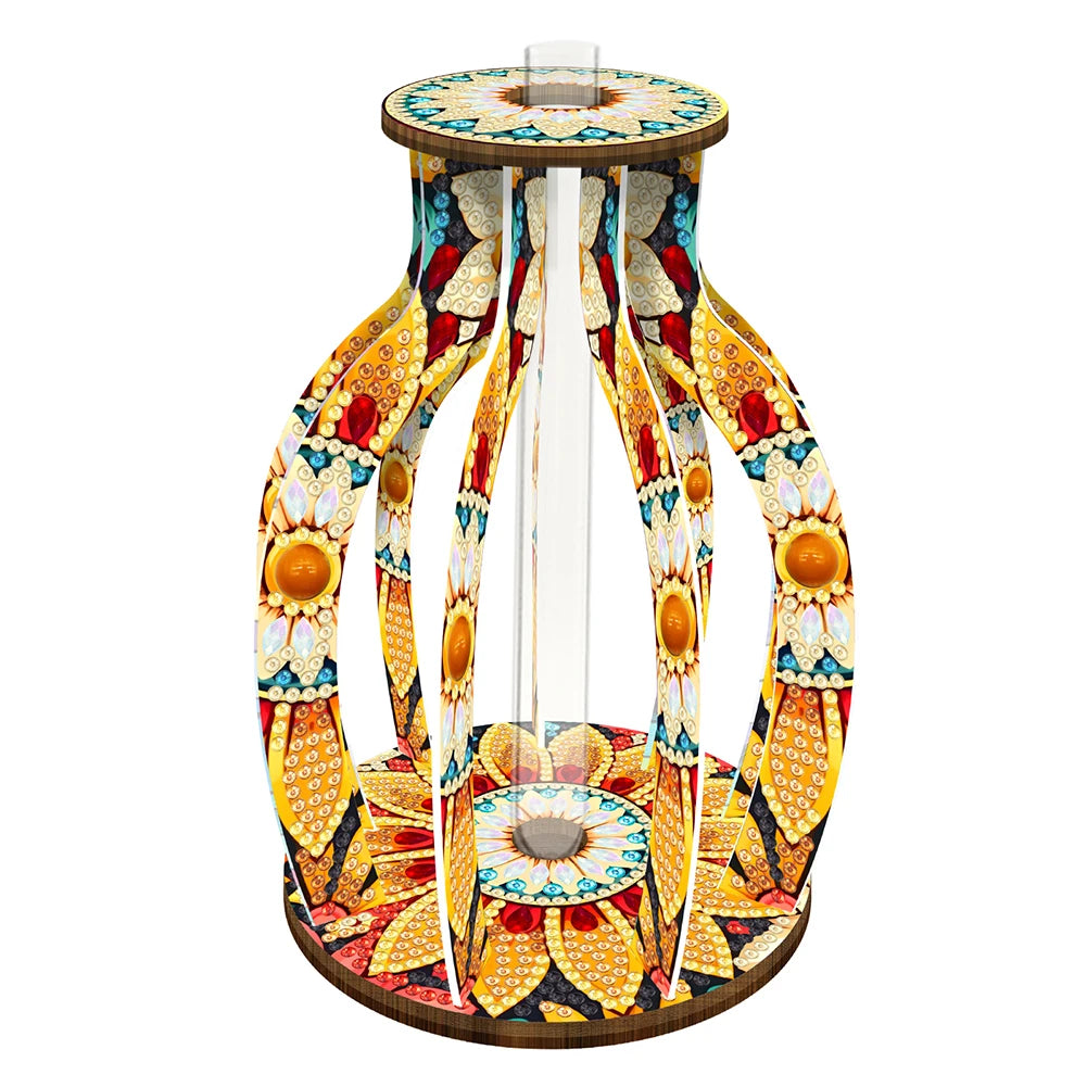 DIY 5D Diamond Art Wood Vase Kit