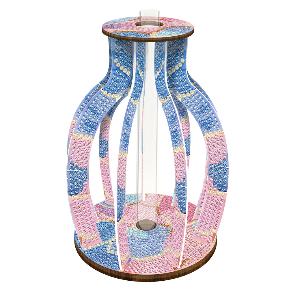 DIY 5D Diamond Art Wood Vase Kit