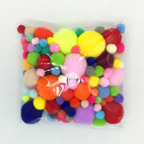 8mm-30mm 20g DIY Craft Pom Poms