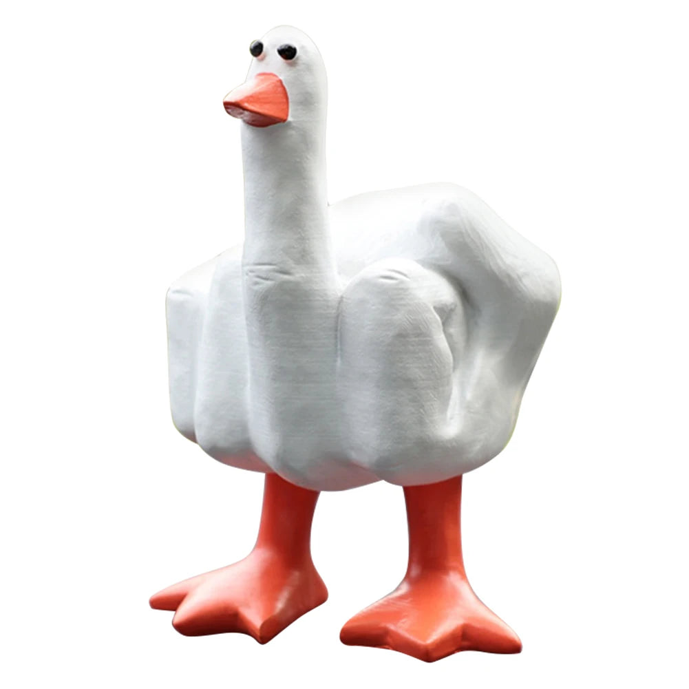 Duck Statue Micro Landscape Figurines