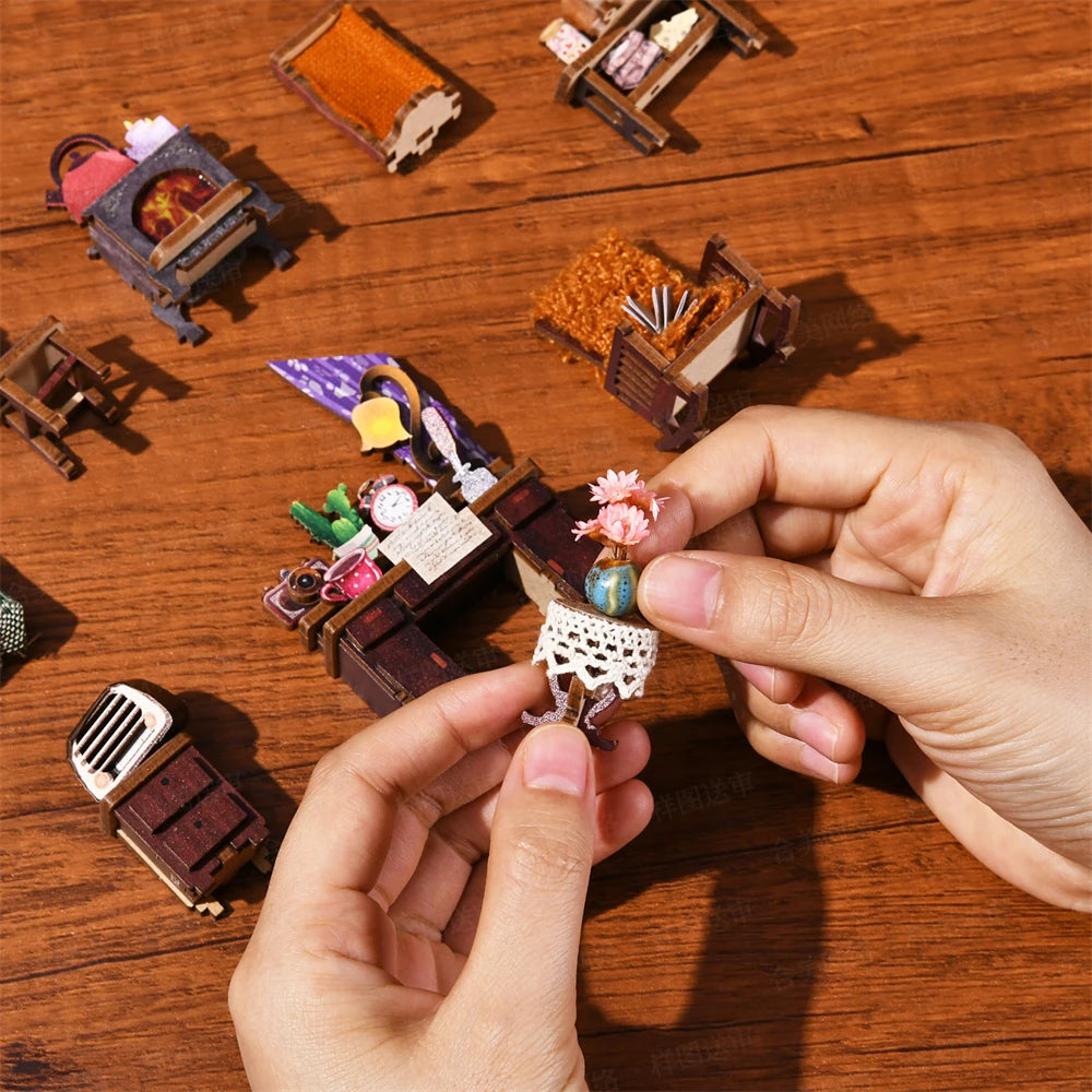 My Puppy Family DIY Wooden Puzzle