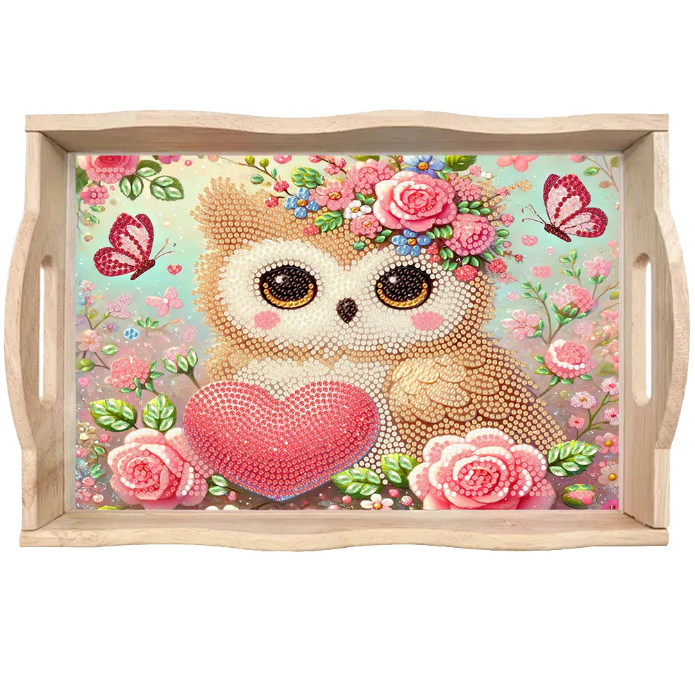 Wooden DIY 5D Diamond Painting Tray