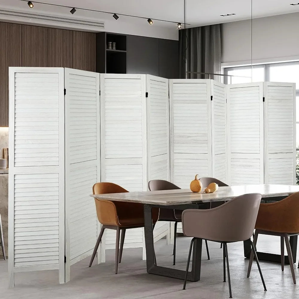 8 Panel Wood Room Divider