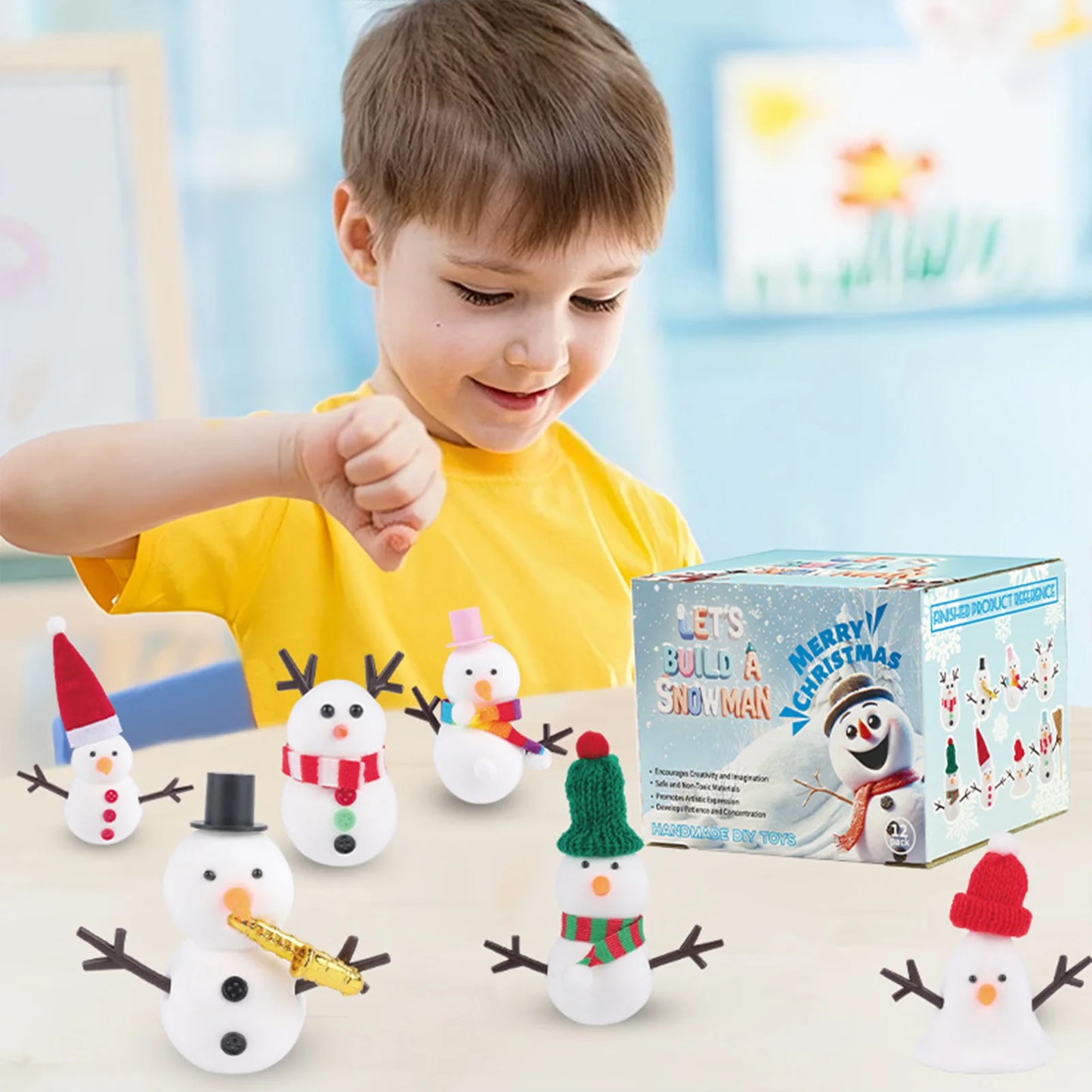 DIY Snowman Building Kit