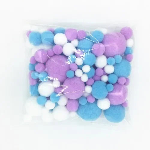 8mm-30mm 20g DIY Craft Pom Poms