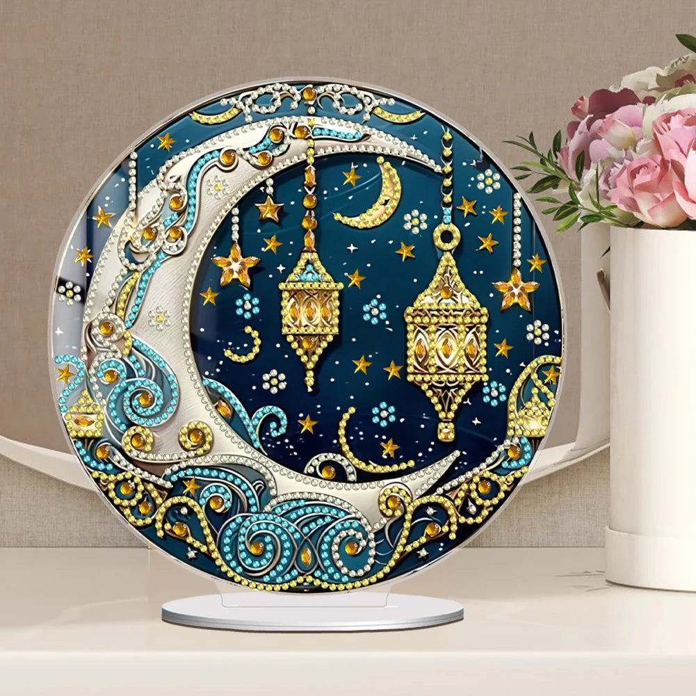 Acrylic Special Shaped DIY 5D Diamond Painting Tabletop Kit