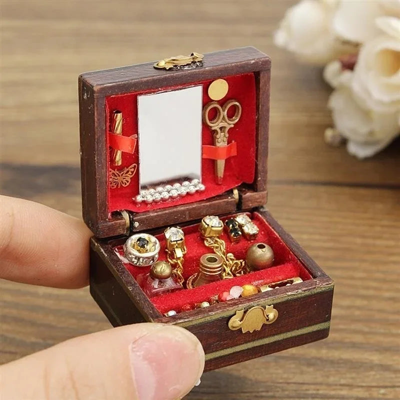 1/12 Doll House Miniature Jewelry Box