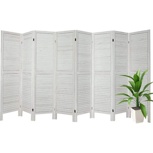 8 Panel Wood Room Divider