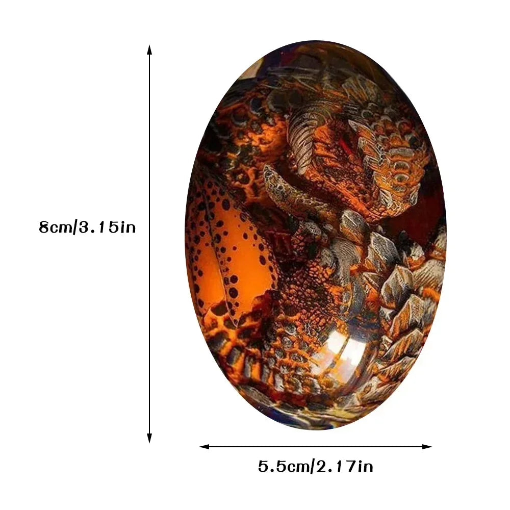 Lava Dragon Egg Crystal Resin