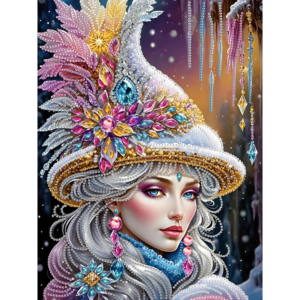 5D DIY Partial Special Shaped Drill Diamond Painting Kit
