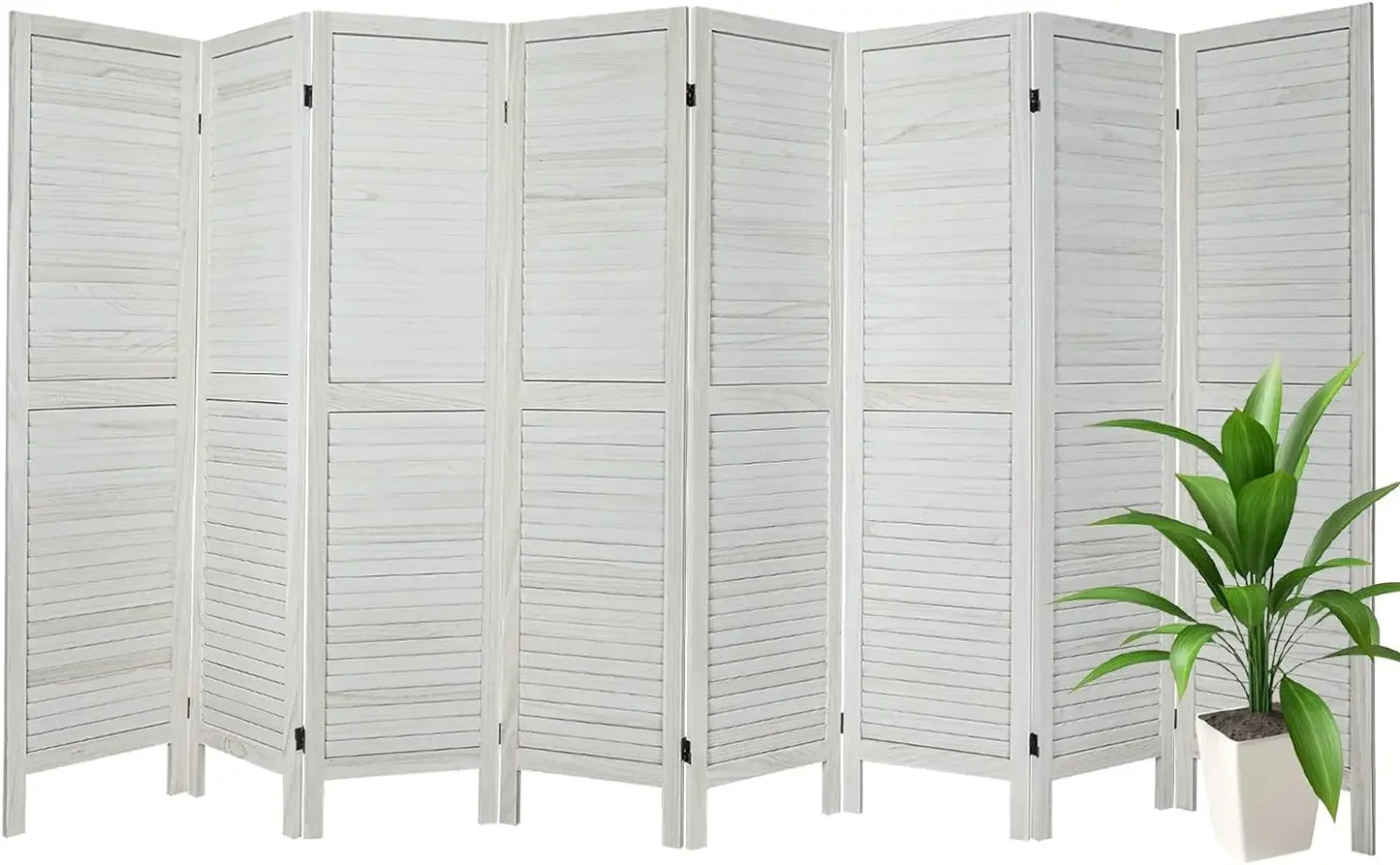 8 Panel Wood Room Divider