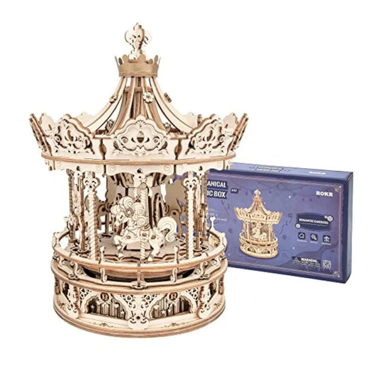 3D Wooden Puzzle Music Box Building Kit