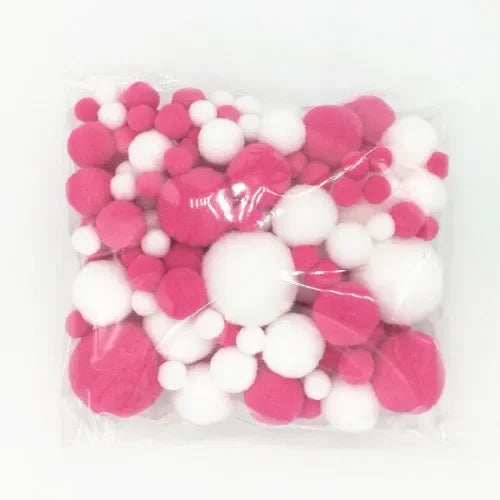 8mm-30mm 20g DIY Craft Pom Poms