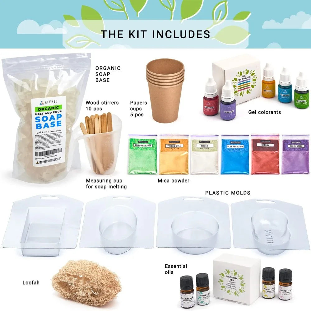 Soap Making Kit Adults Organic